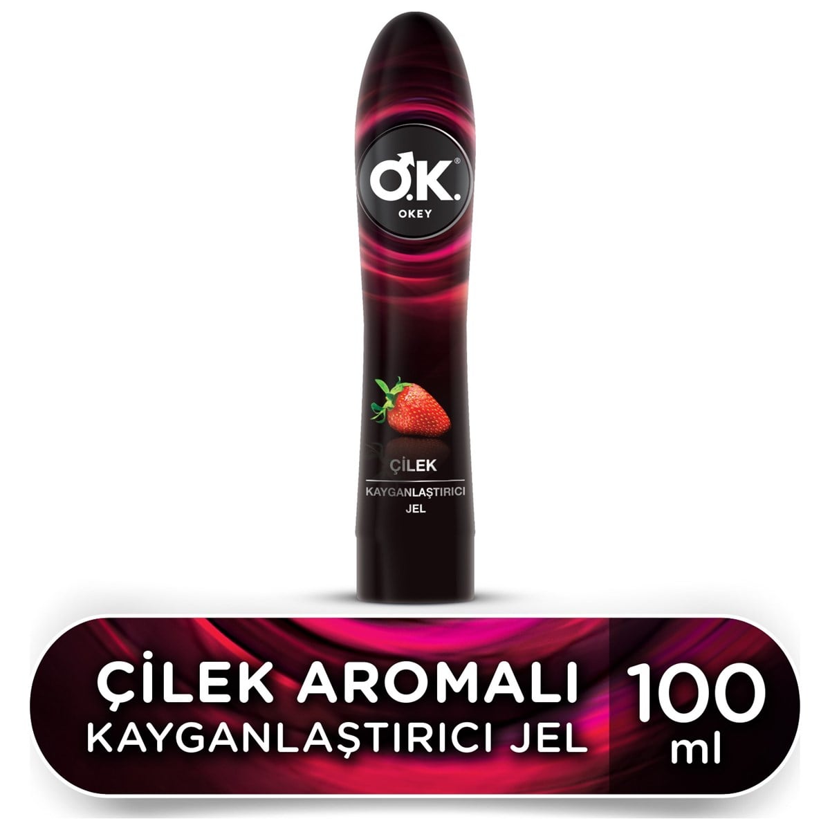 Okey Okey Kayganlaştırıcı Jel Çilek 100 ml