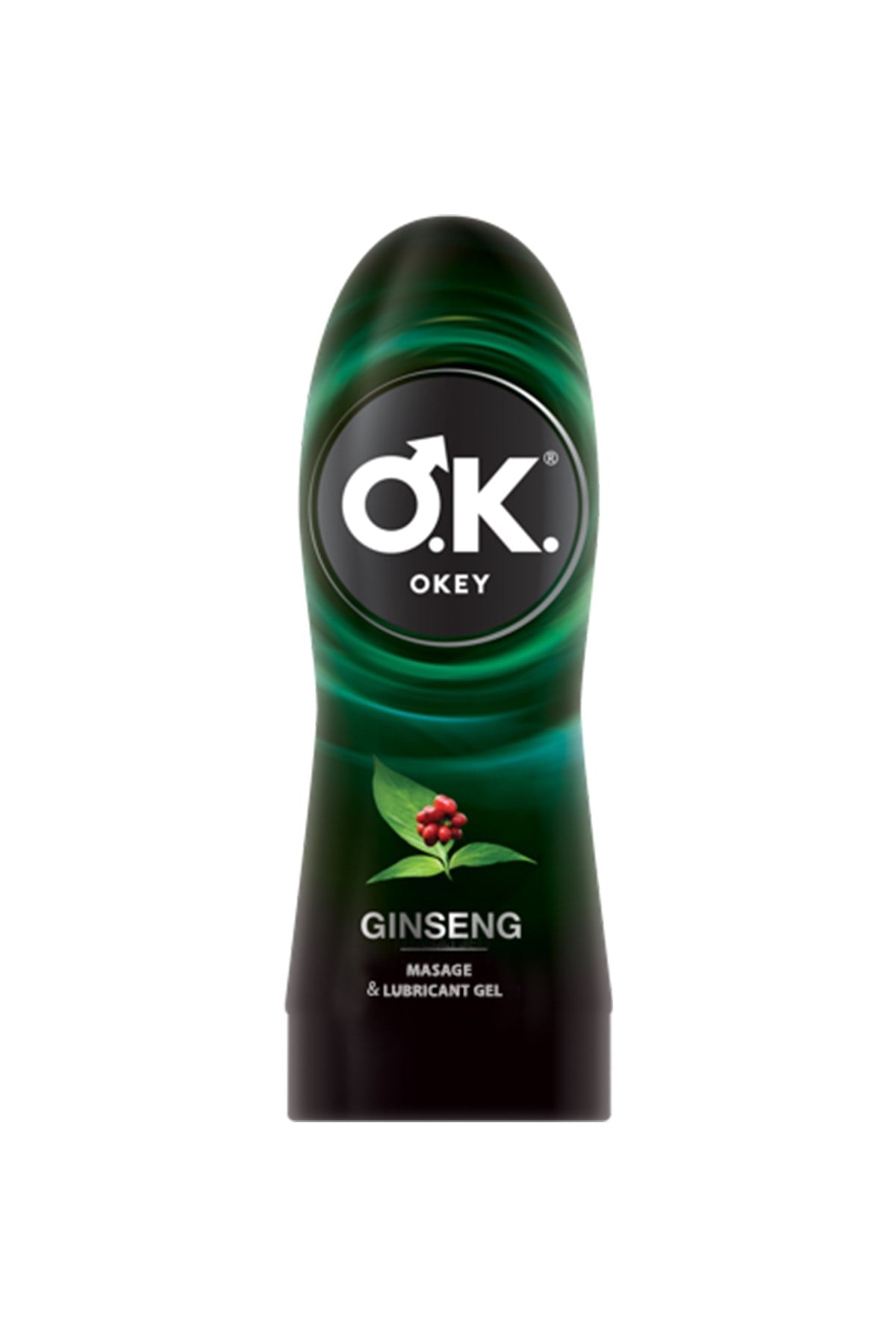 Okey Okey Masaj Jeli & Kayganlaştırıcı Jel Ginseng 200 ml