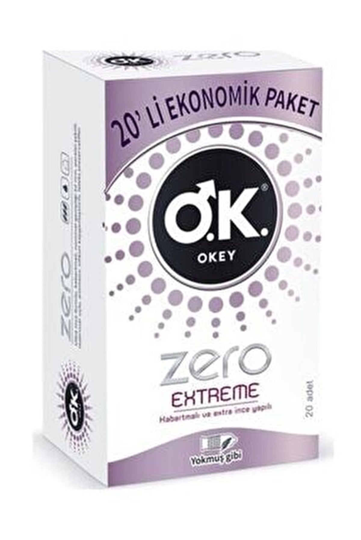 Okey Okey Prezervatif Zero Extreme 20'li