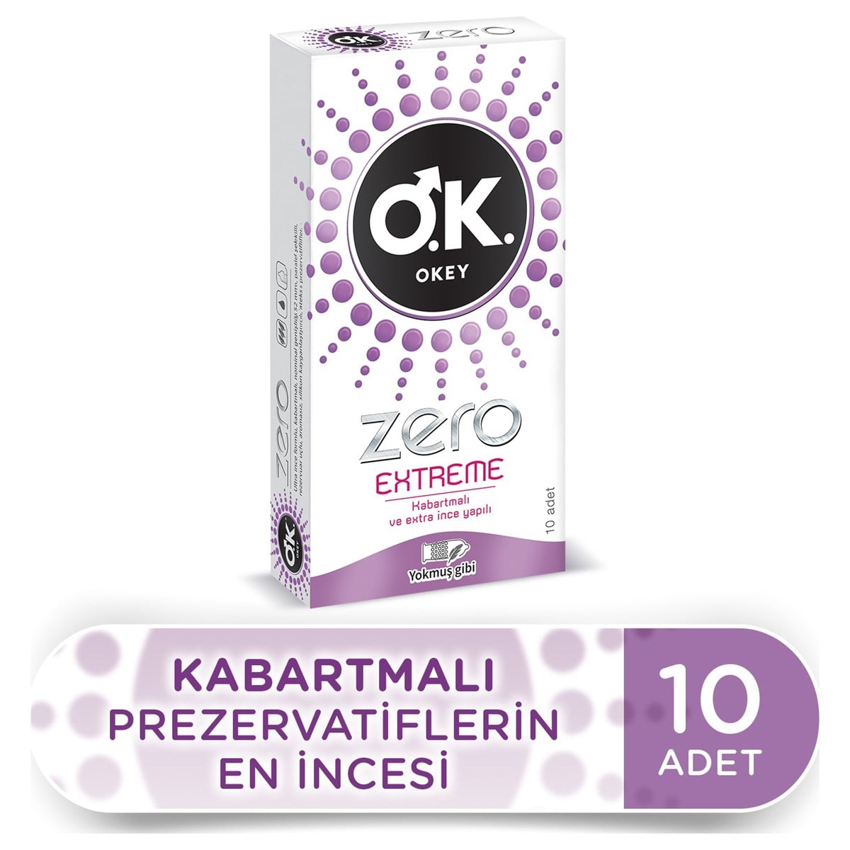 Okey Okey Zero Extreme Prezervatif 10'lu