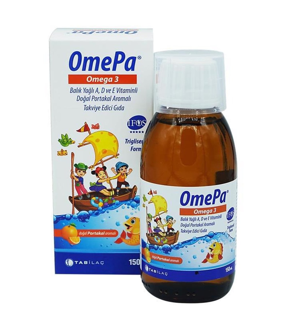 OMEPA Omepa Omega 3 Portakal Aromalı Şurup 150 ml