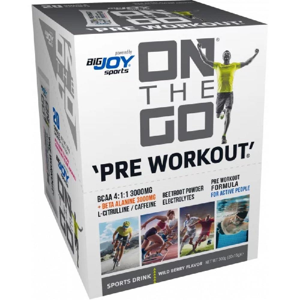 On The Go On The Go Pre Workout Orman Meyveli 450 gr