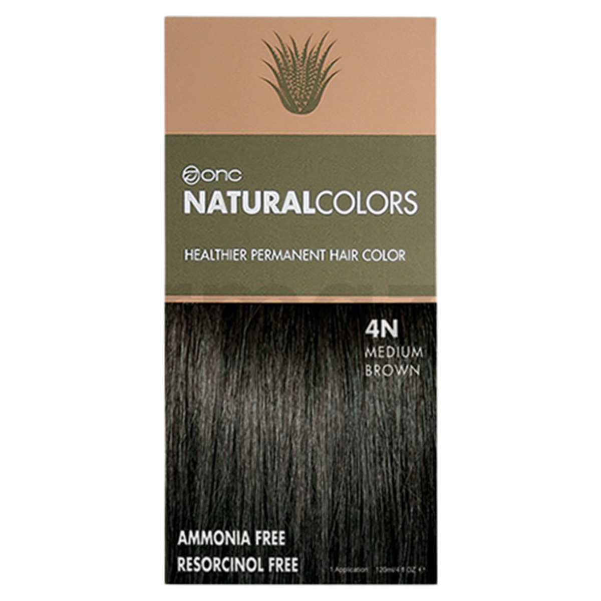 Oncomed Onc Natural Colors Saç Boyası 4N - Orta Kahve