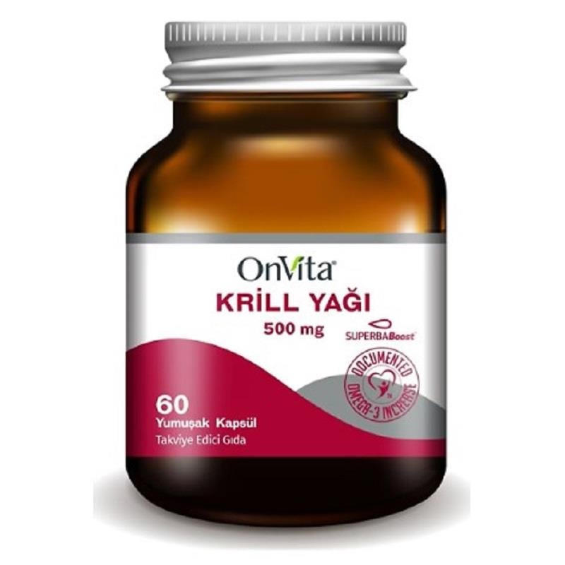 Onvita Onvita Krill Yağı 500 mg 60 Kapsül
