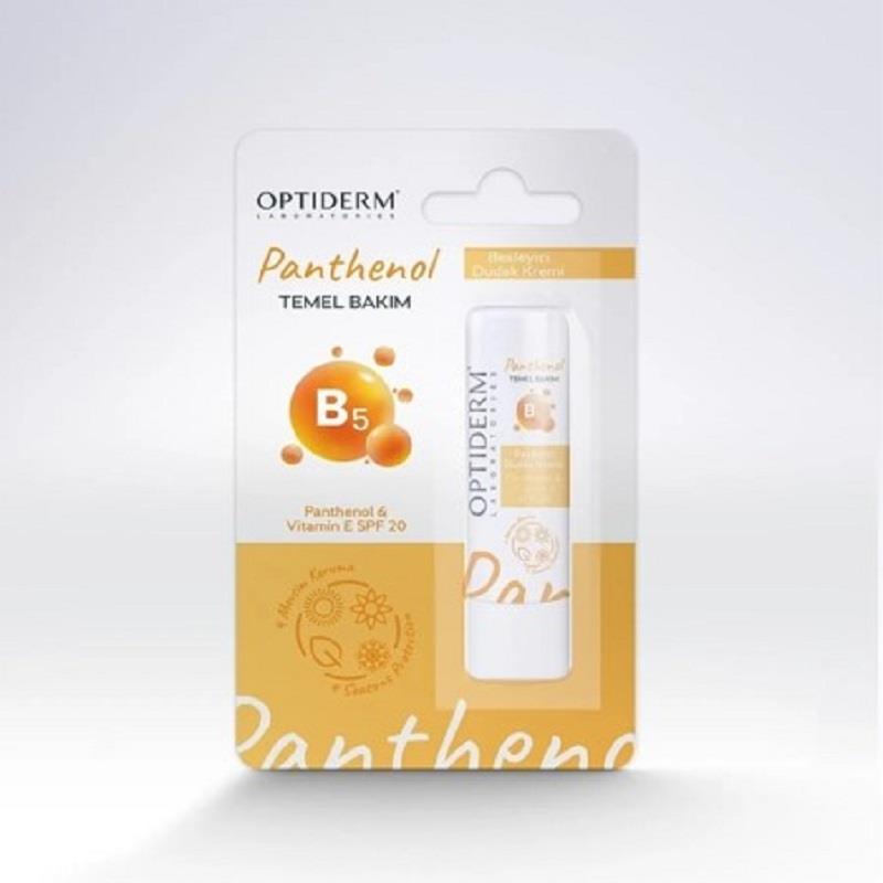 Optiderm Optiderm Lip Stick E Vitaminli SPF20+ Vanilla