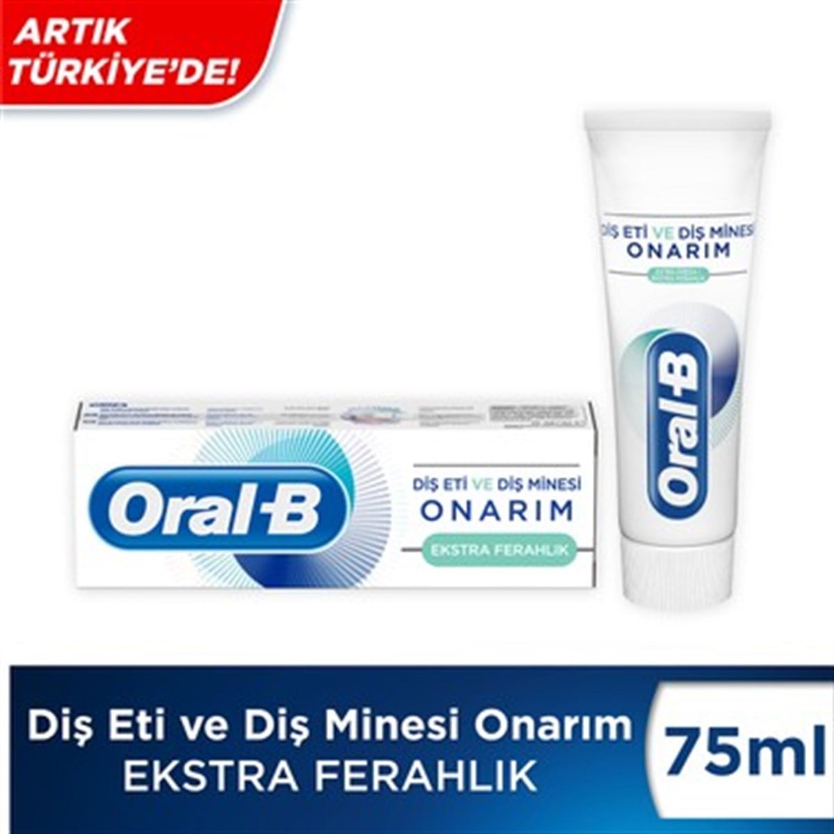 Oral-B Diş Eti ve Minesi Onarım Ekstra Ferahlık Diş Macunu 75 ml