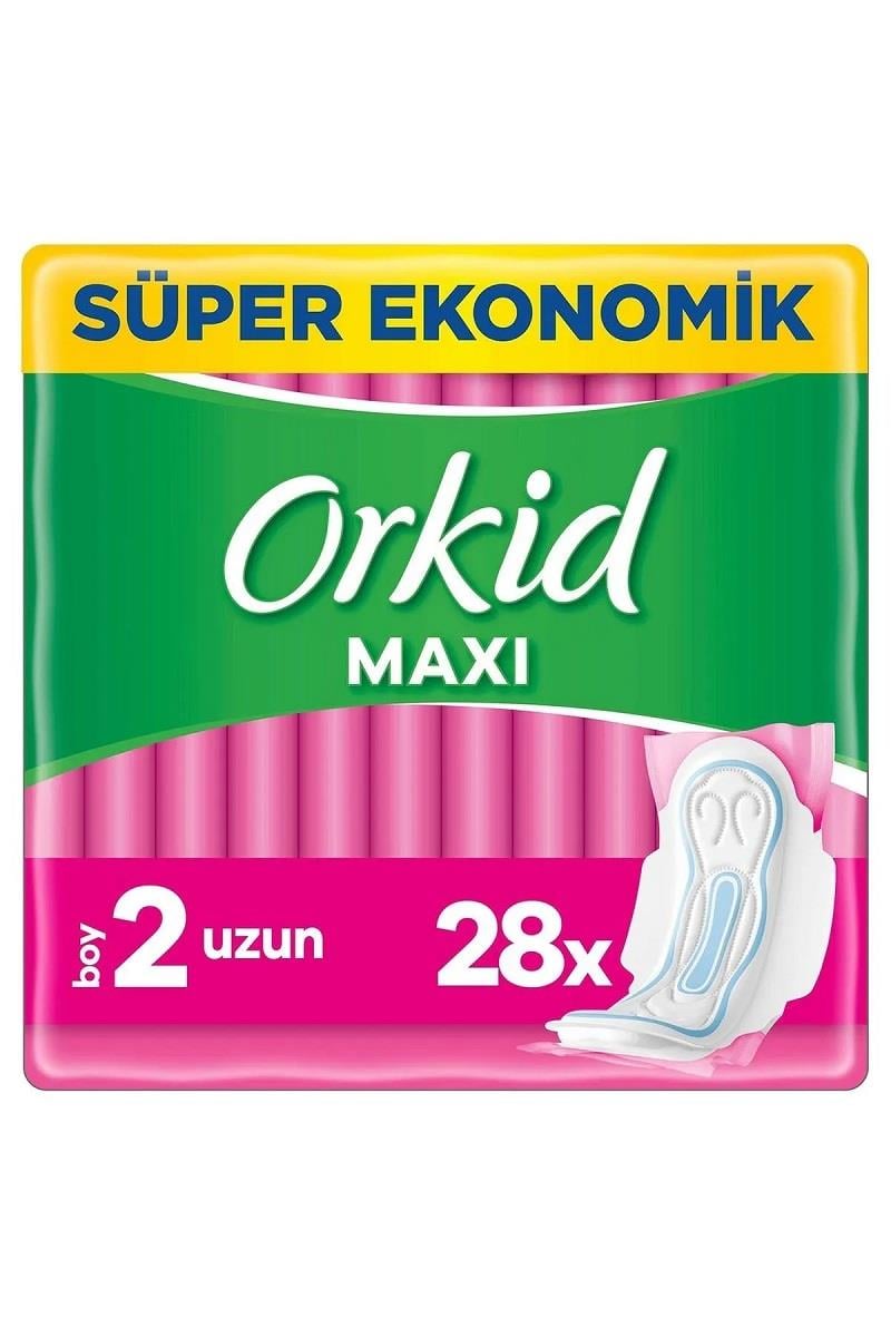 Orkid Orkid Maxi Hijyenik Ped Uzun 28'li