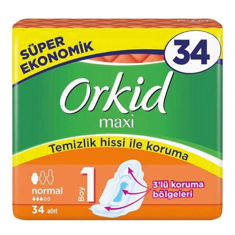 Orkid Orkid Süper Eko Maxi Normal 34'lü