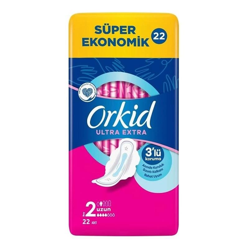 Orkid Orkid Ultra Hijyenik Ped Extra Uzun 22'li