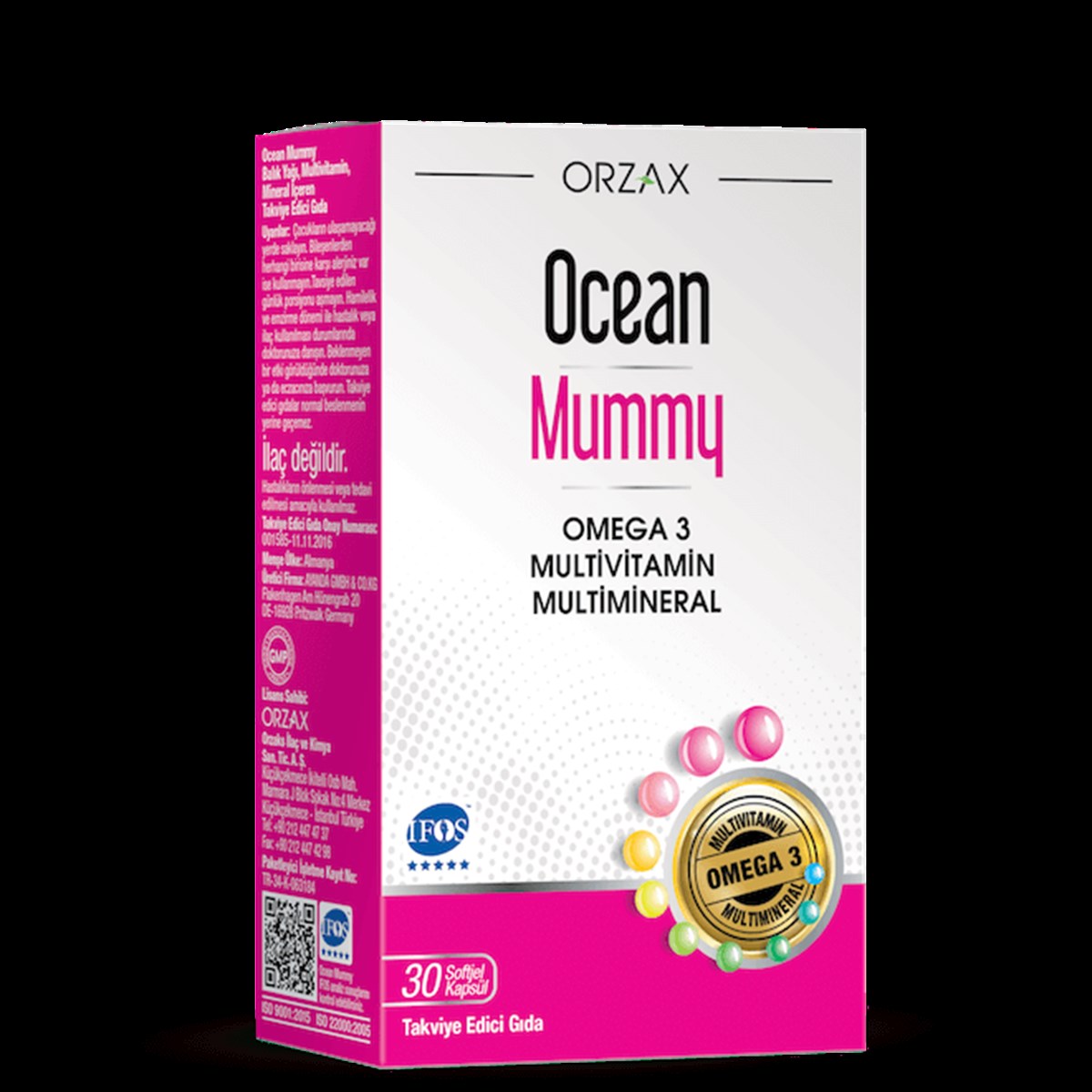 Orzax Ocean Ocean Mummy 30 Kapsül