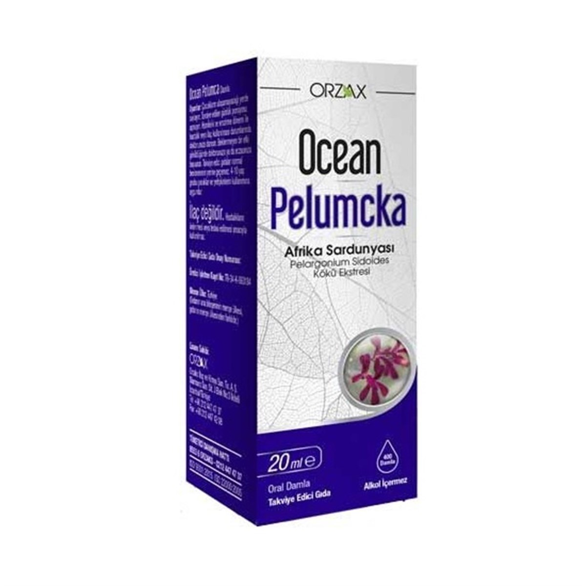 Orzax Ocean Pelumcka Damla 20 ml