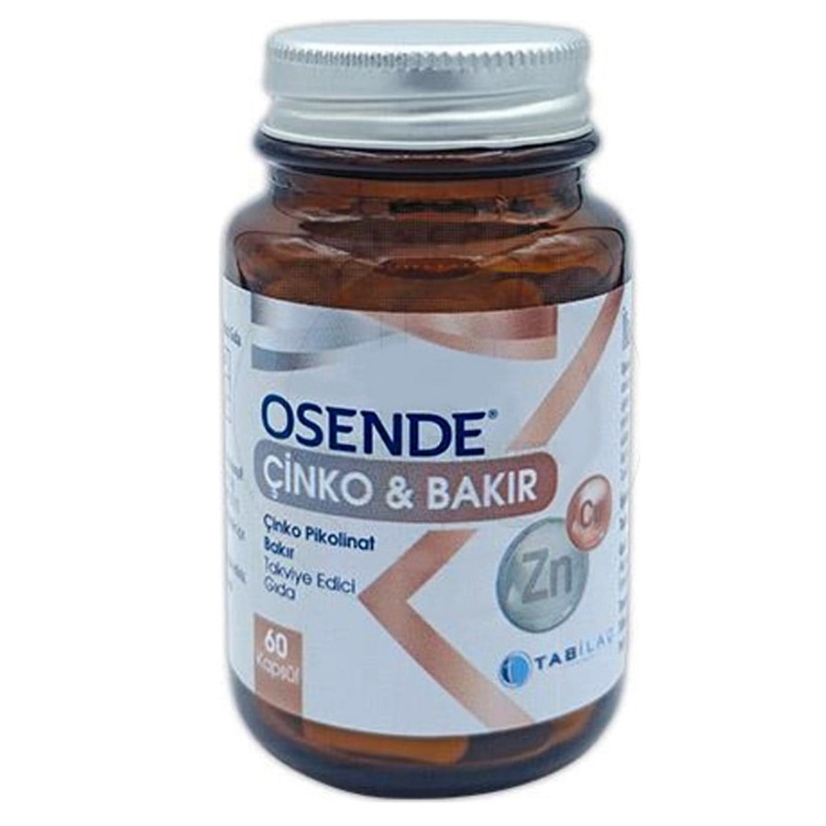 Osende Osende Çinko Bakır 60 Kapsül