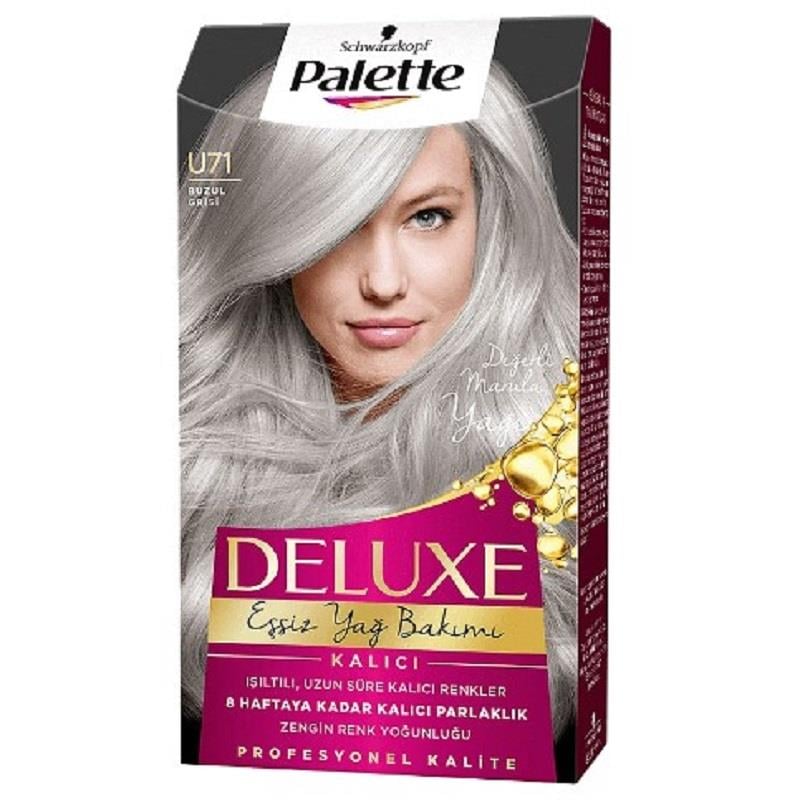 Palette Palette Deluxe Saç Boyası U71 Buzul Grisi