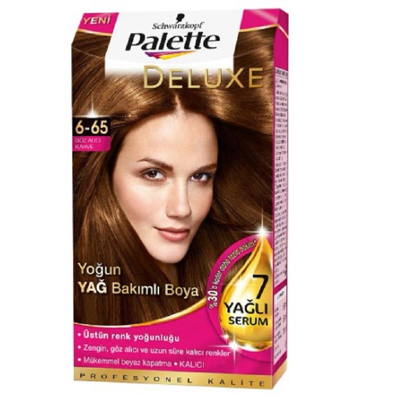 Palette Palette Deluxe Yağ Bakımlı Saç Boyası 6-65 Göz Alıcı Kahve