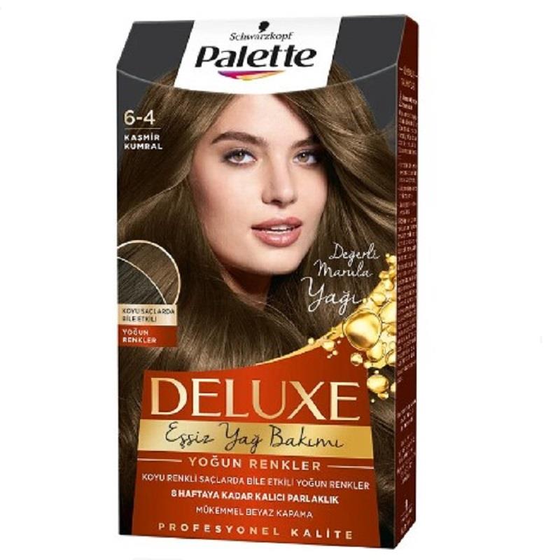 Palette Palette Saç Boyası Delüx Eşsiz Yağ Bakımı 6 - 4 Kaşmir Kumral 50 ml