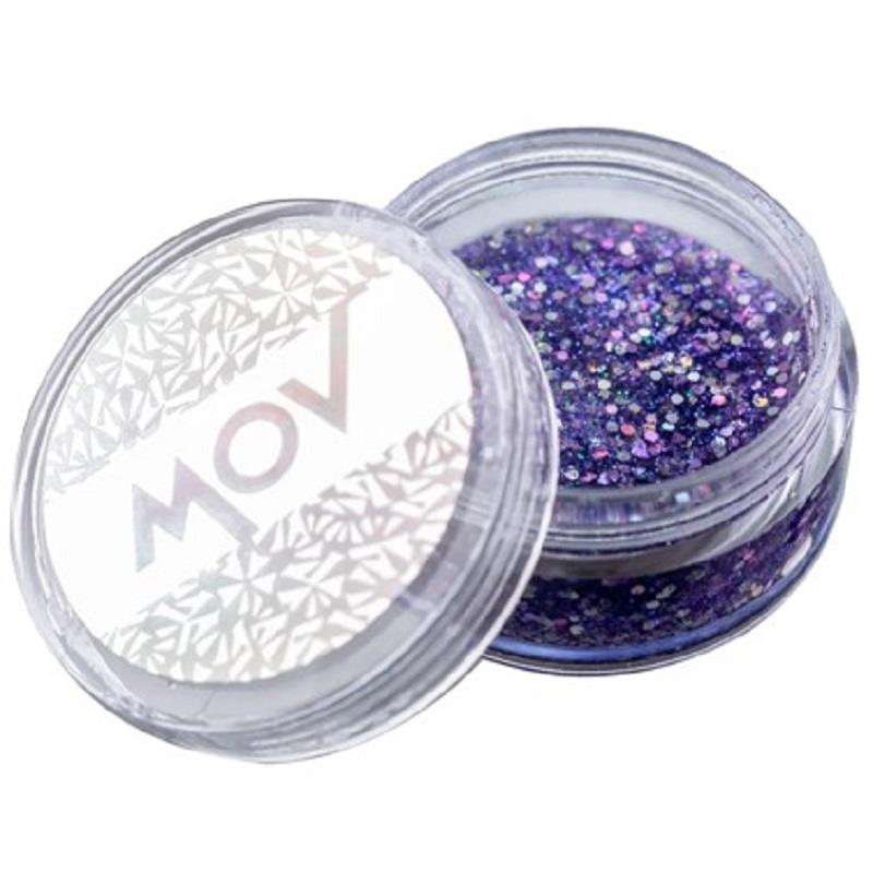 PEMOVO Mov Face & Body Glitter Jel No: 1 - Mor