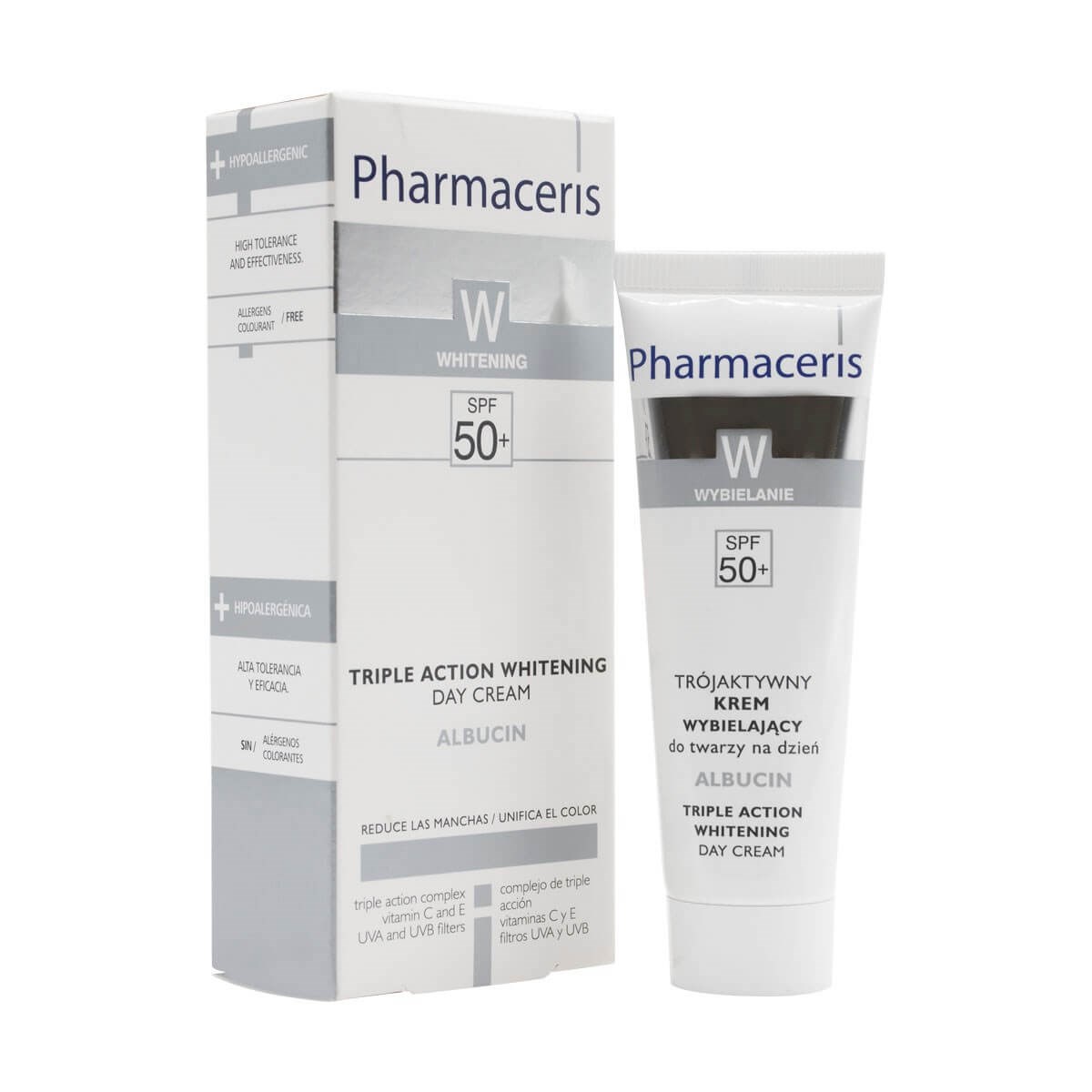 Pharmaceris Pharmaceris W Triple Action Whitening Albucin SPF50+ 30 ml