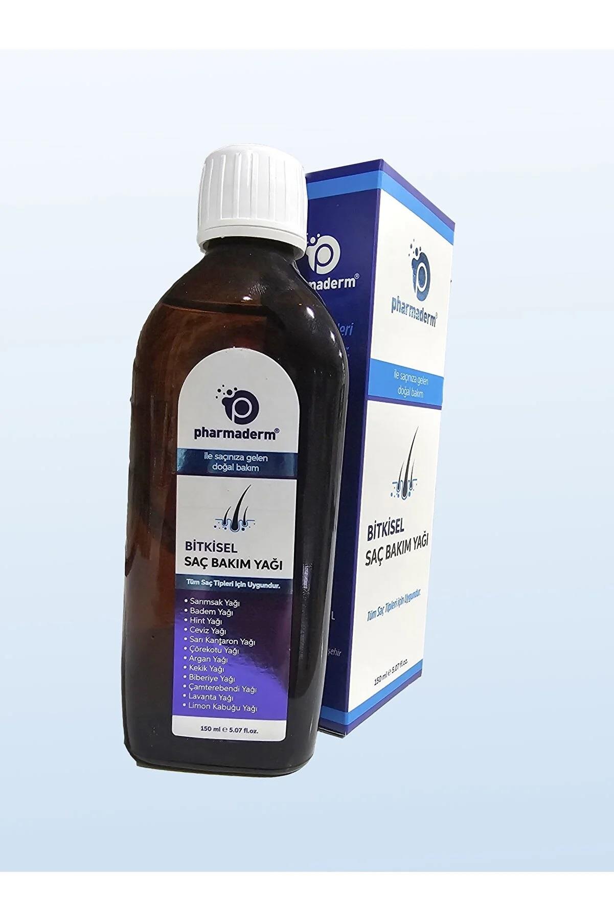Pharmaderm Pharmaderm Bitkisel Saç Bakım Yağı  150 ml