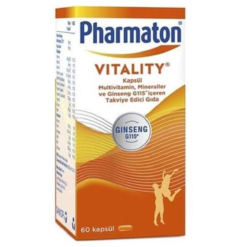 Pharmaton Pharmaton Vitality 60 Kapsül
