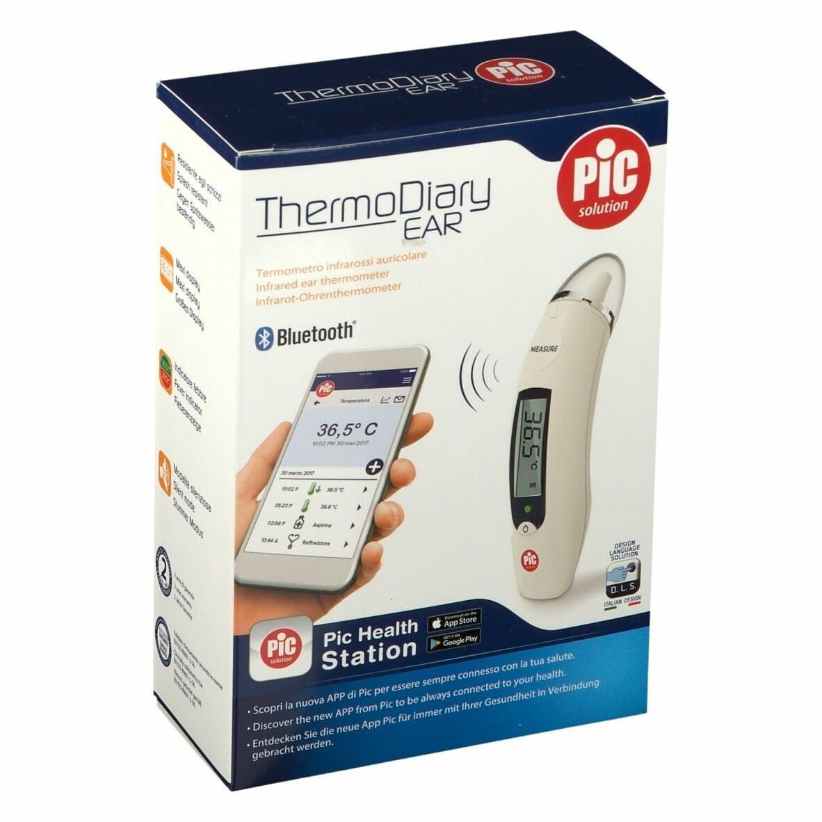 Pic Solution Pic Solution Thermo Diary Head Temassız Ateş Ölçer