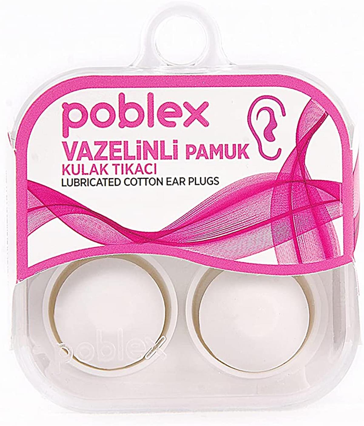 POBLEX Poblex Vazelin Kulak Tıkacı 2'li