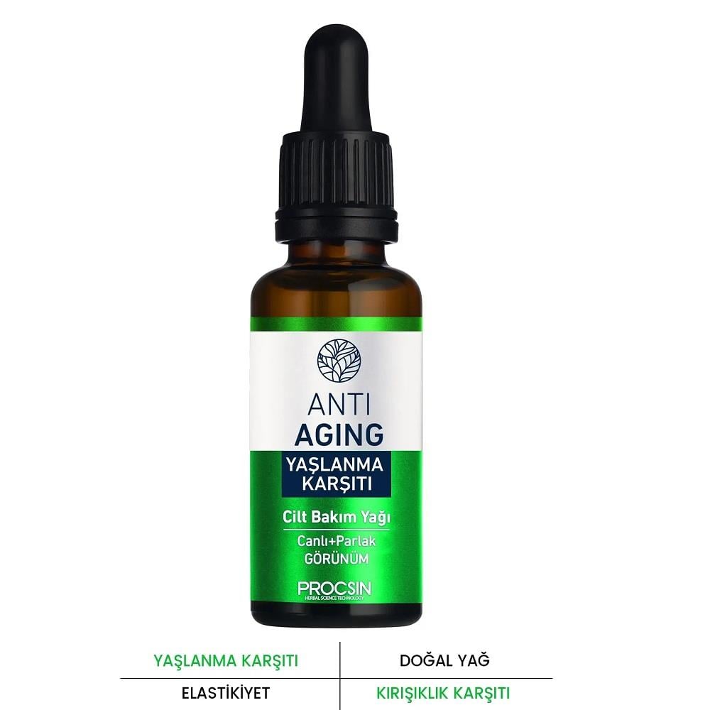 Procsin Procsin Cilt Bakım Yağı 20 ml - Yaşlanma Karşıtı
