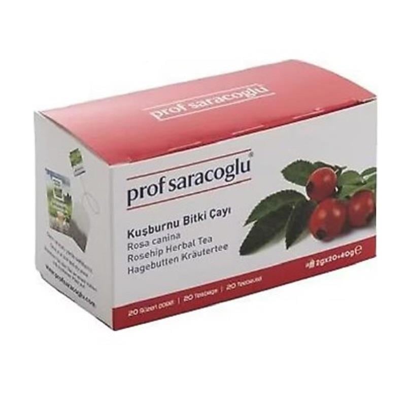 Prof Prof Saraçoğlu Kuşburnu 20'li Süzen Poşet