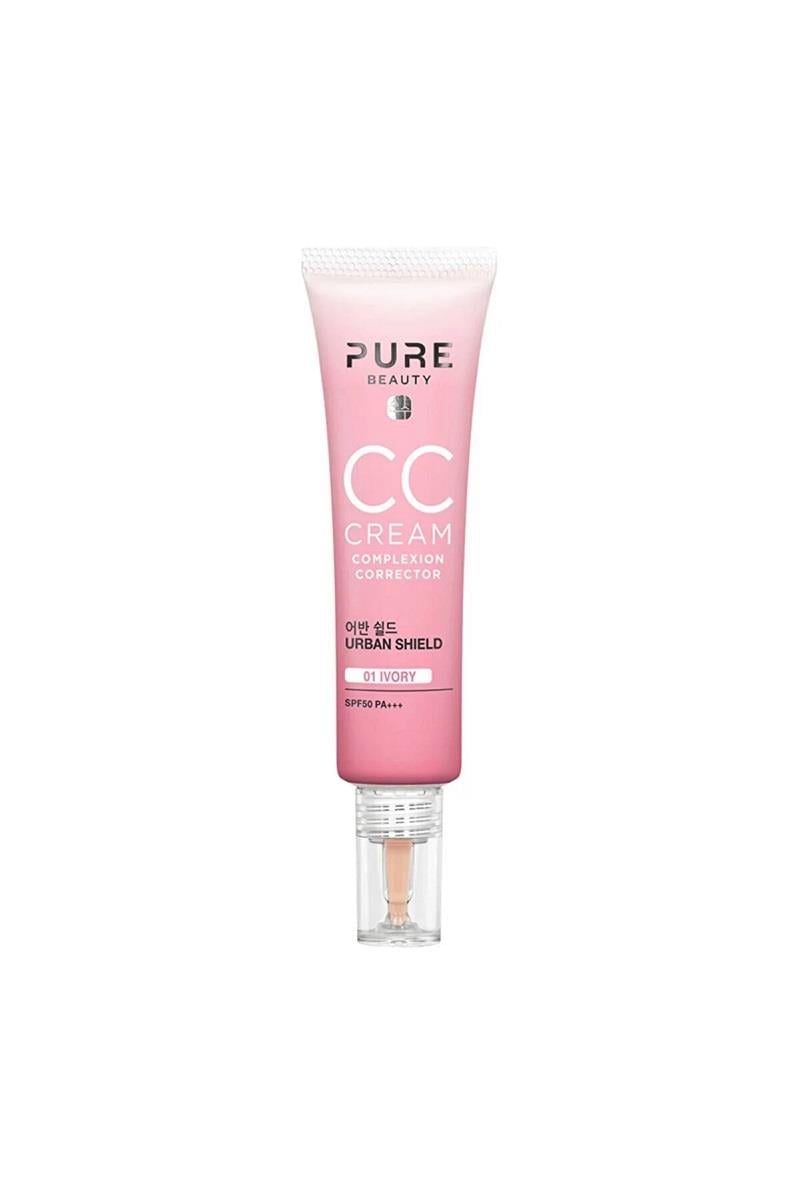Pure Beauty Pure Beauty CC Cream 01 Ivory SPF50 30 ml