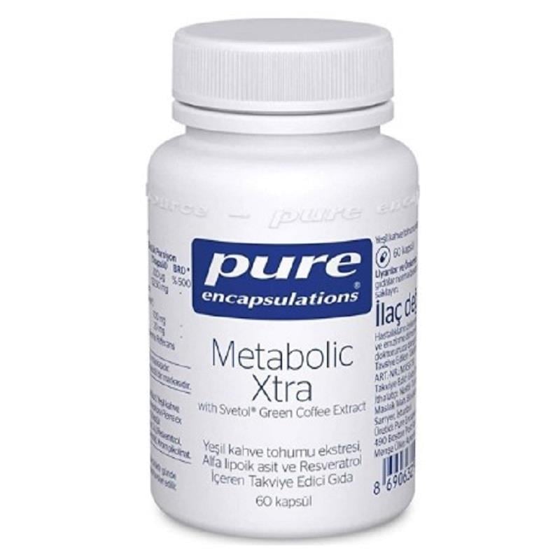 Pure Encapsulations Pure Encapsulations Metabolic Xtra 60 Kapsül