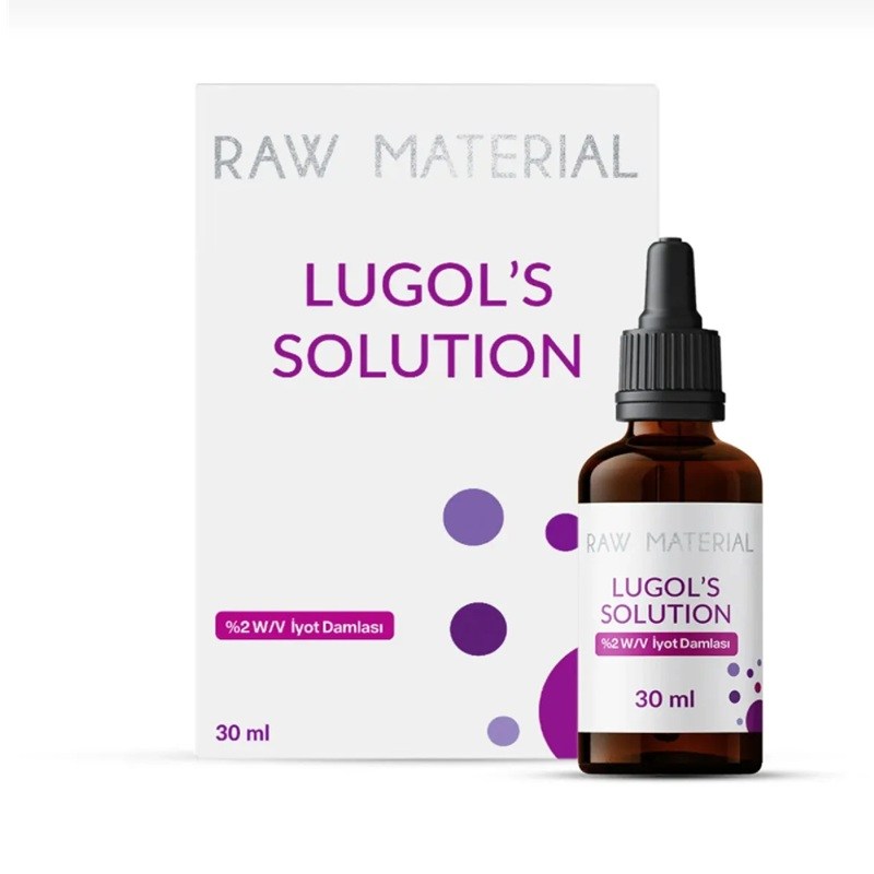 Raw Material Raw Material Lugol Çözeltisi %2'lik 30 ml