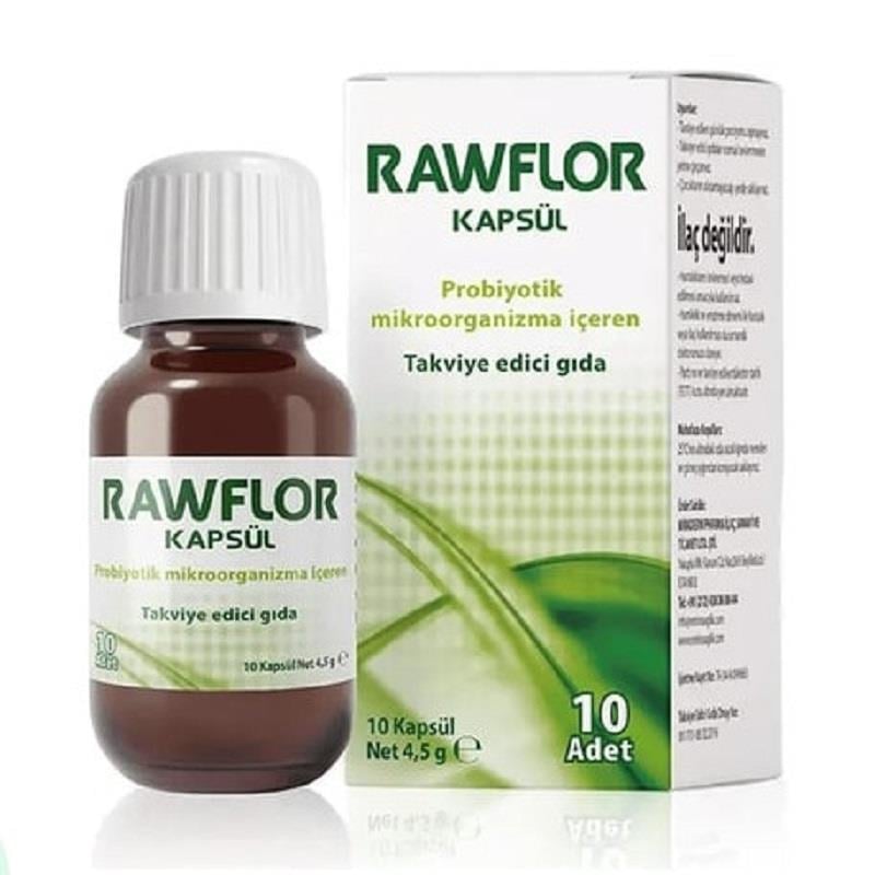 RAWFLOR Rawflor 10 Kapsül
