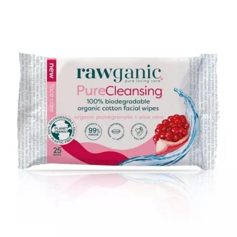 Rawganic Rawganic Makyaj Temizleme Mendili Nar Özlü 25 Yaprak