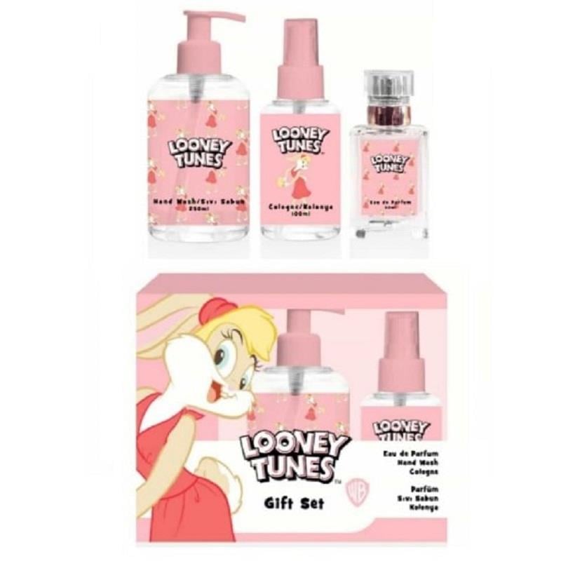 Rebul Rebul Looney Tunes Lola Set - Kolonya 100 ml + Sıvı Sabun 250 ml + Parfüm 20 ml