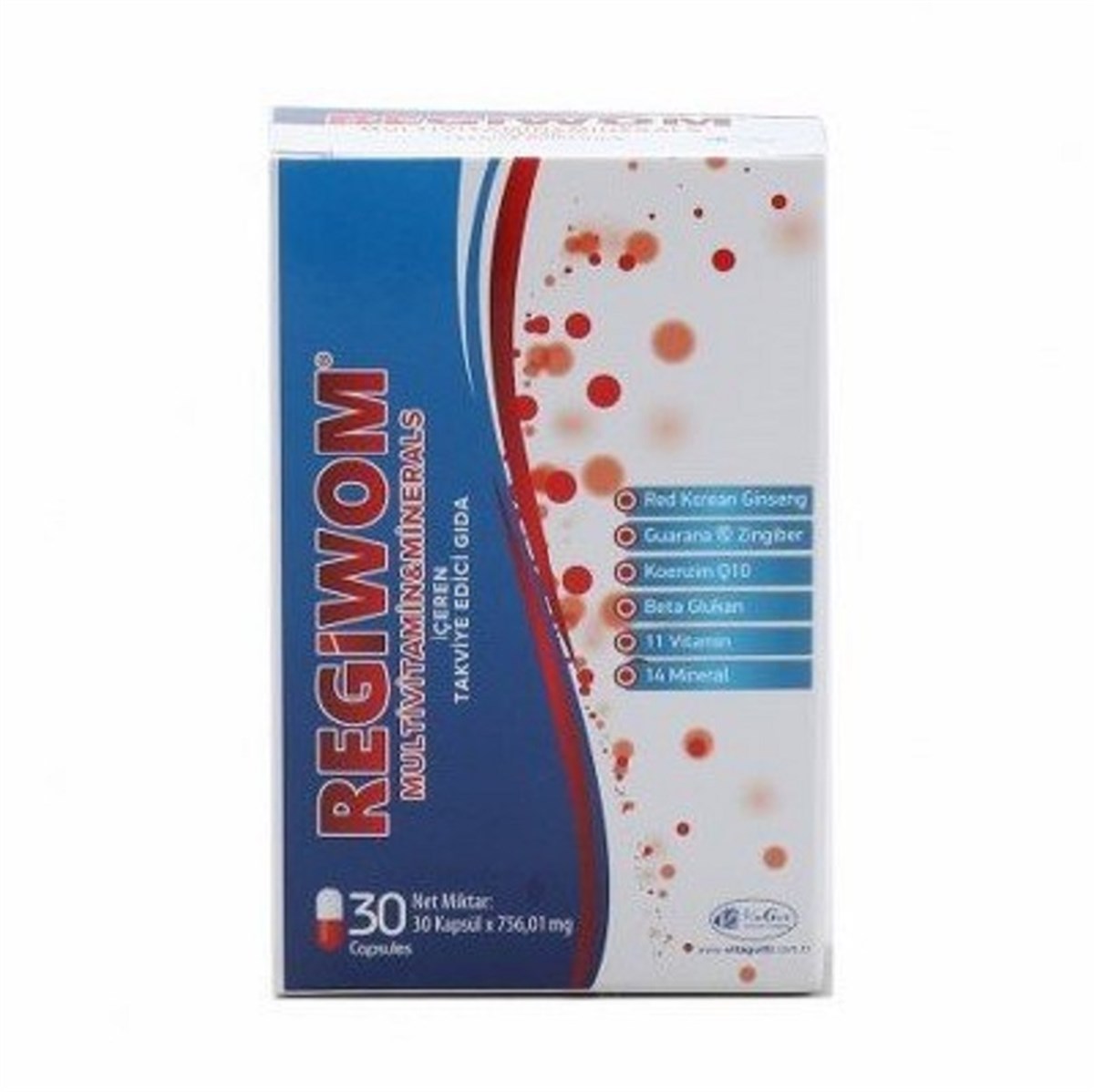 Regiwom Regiwom Multivitamin & Mineral 30 Kapsül