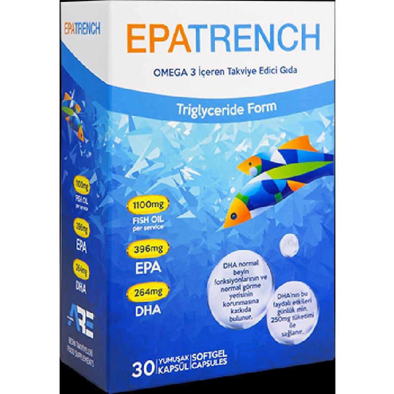Remolent Remolent Epatrench Omega 3 Balık Yağı 30 Tablet