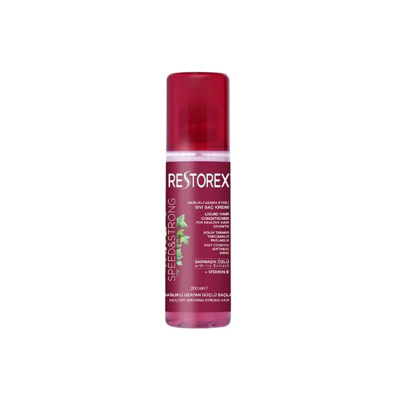 Restorex Restorex Sağlıklı Uzama Etkili Işıltılı Bakım Sıvı Saç Kremi 200 ml