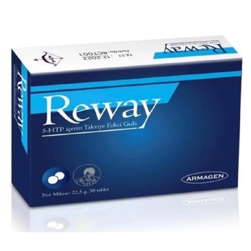 Reway Reway 5-HTP İçeren Takviye Edici Gıda 750 mg 30 Tablet