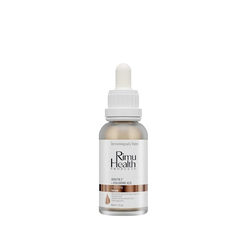 Rimu Health Products Rimu Health Products Cilt Tonu Eşitleyici ve Lekeli Ciltler Için Yüz Serumu Arbutin %2 + HYA 30 ml