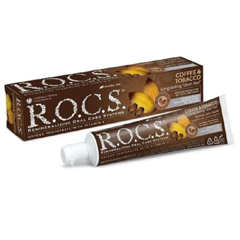 Rocs Rocs Coffee & Tobacco Diş Macunu 74 gr