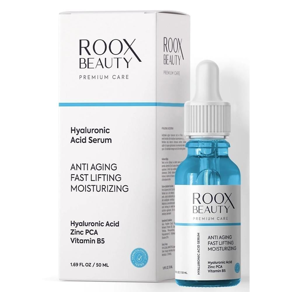 Roox Beauty Roox Beauty Yaşlanma Karşıtı & Yoğun Nemlendirici Hyaluronik Asit Serum 50 ml