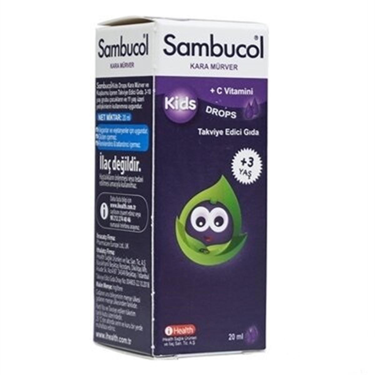 Sambucol Kids Drops 20 ml SKT:09/2022