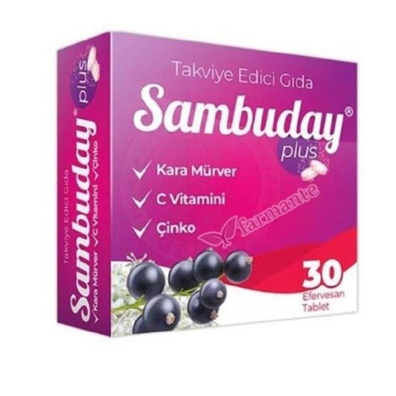 SAMBUDAY Sambuday Plus 6/60/7,5 mg 30 Efervesan Tablet