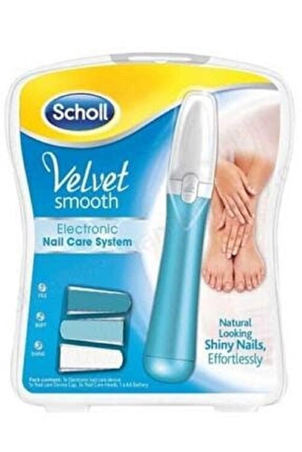 Scholl Scholl Velvet Smooth Elektronik Tırnak Törpüsü Bakım Seti