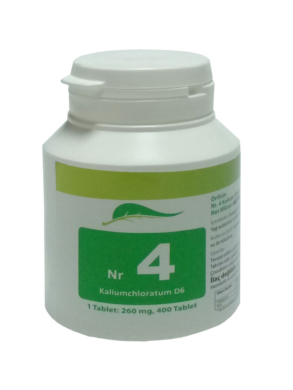 Schüssler Schüssler Tuzları No: 4 Kalium Chloratum