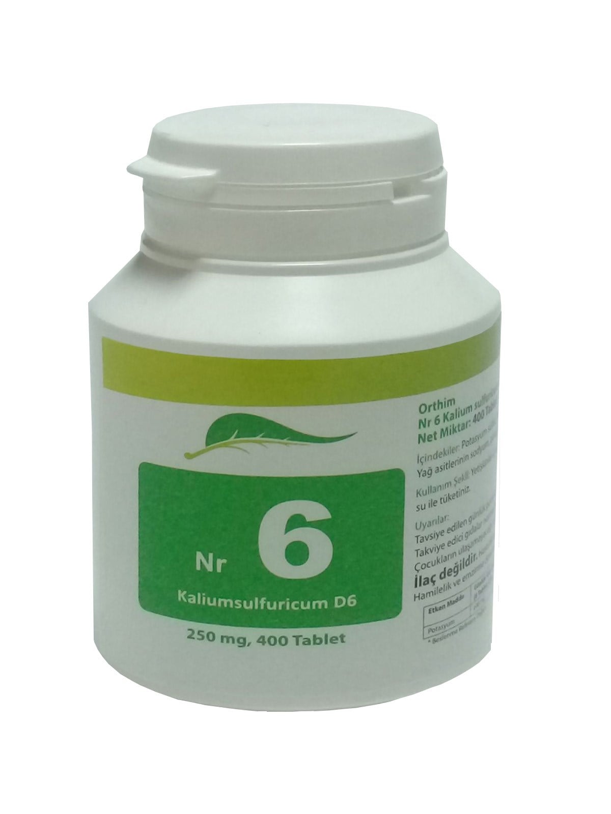 Schüssler Schüssler Tuzları No: 6 Potasyum Sulfuricum
