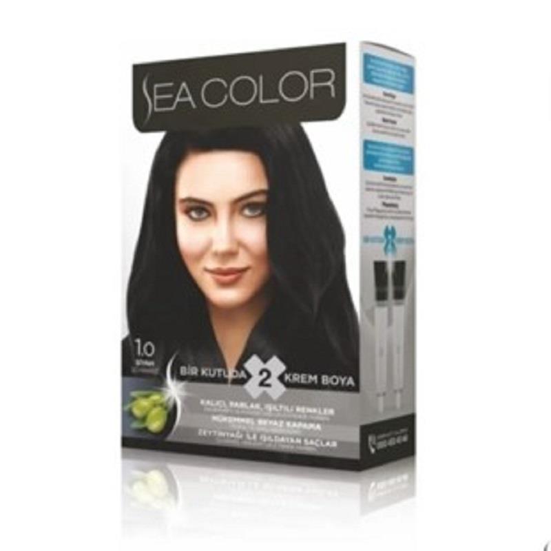 Sea Color Sea Color Natural Boya Siyah 1,0