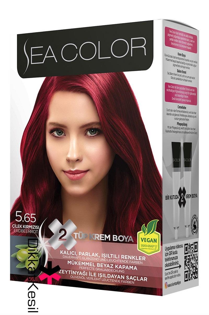 Sea Color Sea Color Set Boya 5.65 Çilek Kırmızısı