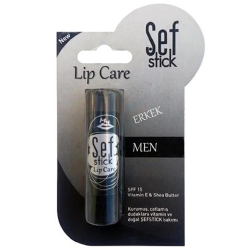 Şef Stick Şef Stick Lip Care Natural Men