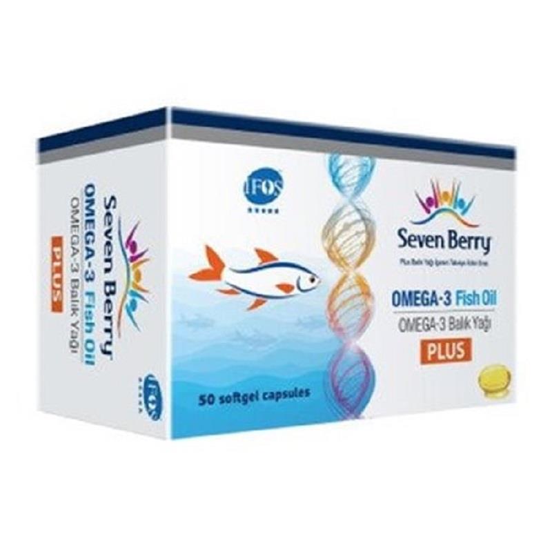 Seven Berry Seven Berry Omega-3 Balık Yağı Plus 50 Softgel Kapsül