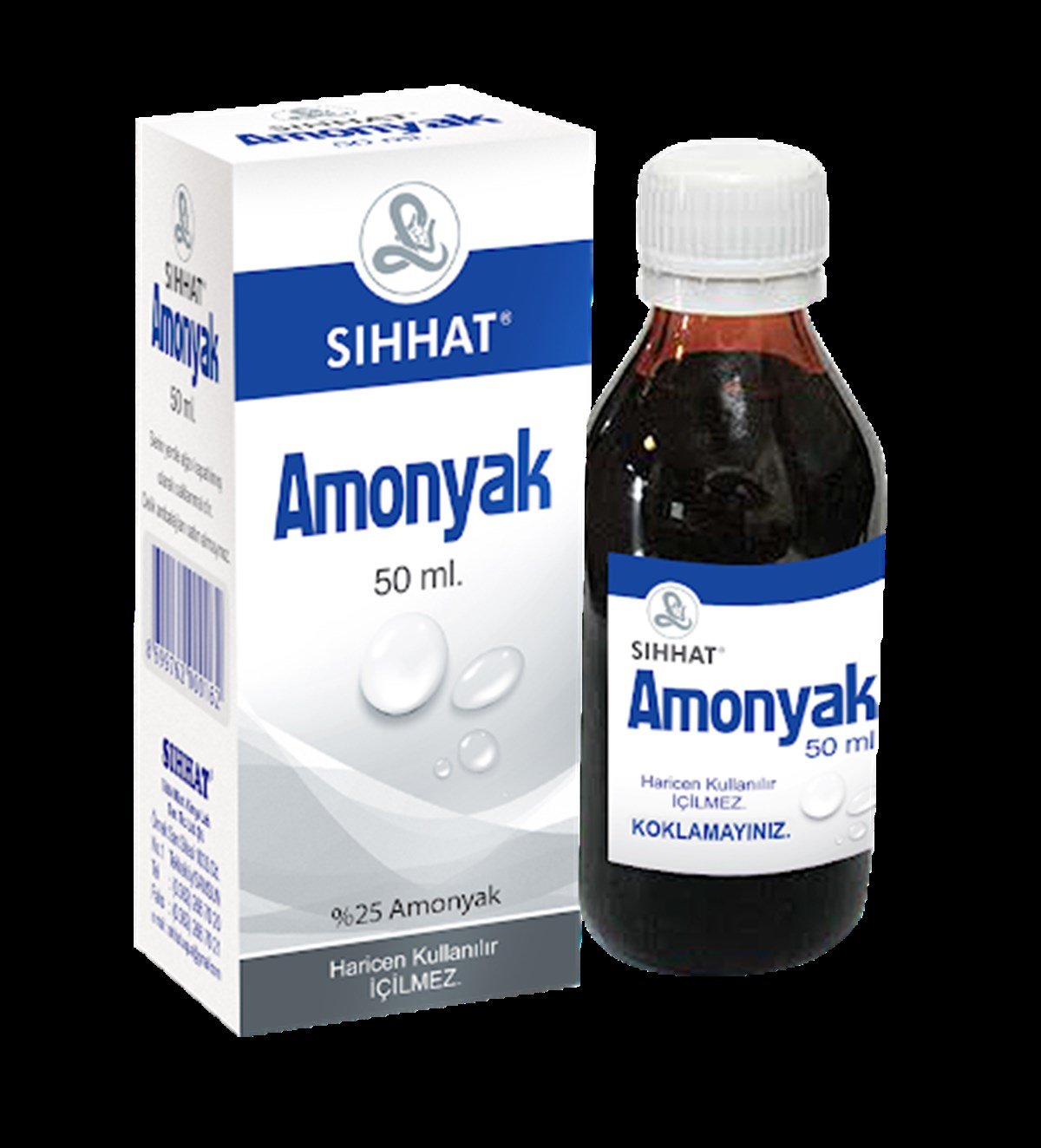 SIHHAT AMONYAK ÇÖZELTİSİ % 25 50 ML
